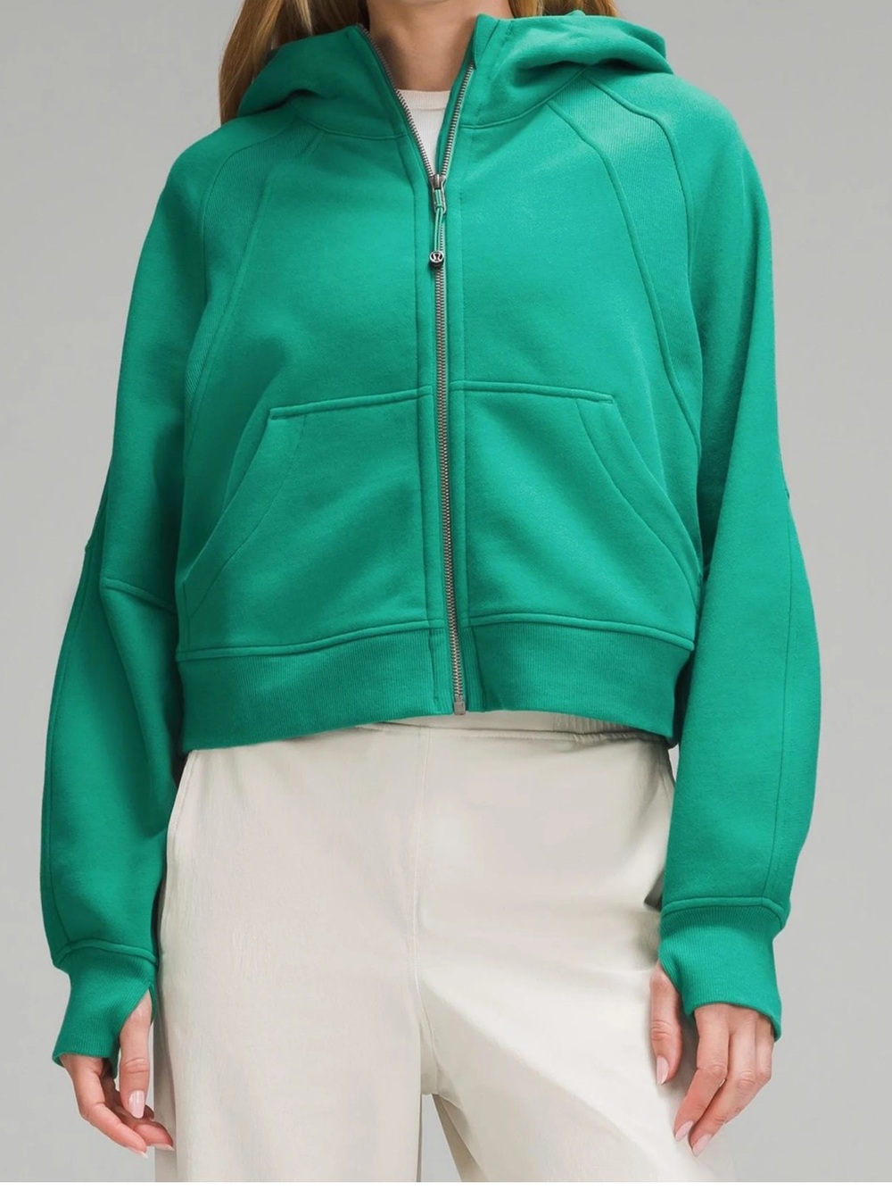 Lululemon Scuba Oversized Full-Zip Hoodie
Cascadia Green size Large